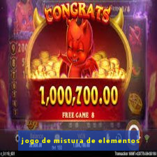 jogo de mistura de elementos